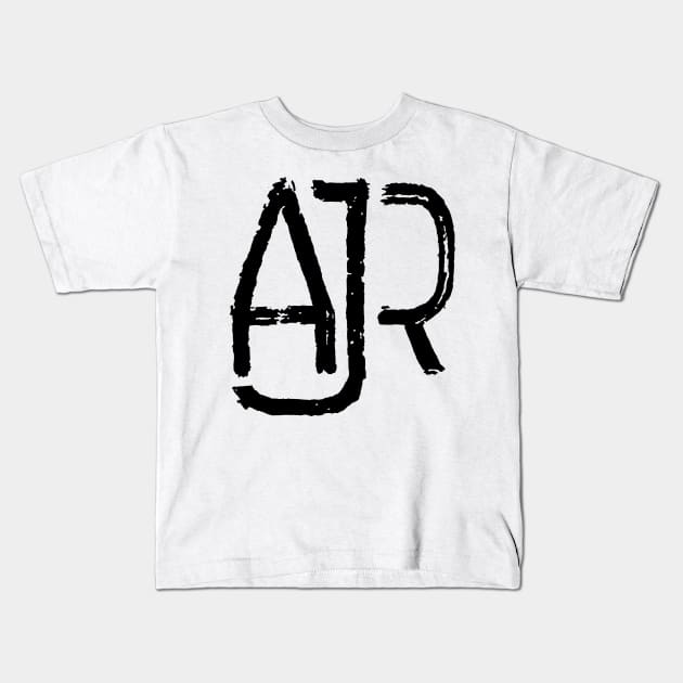 AJR illustrations font Kids T-Shirt by AFTERxesH